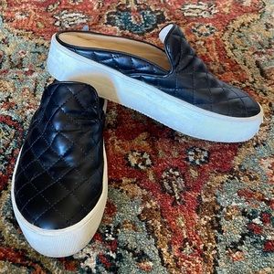 BP platform mules with quilted top ? Monika style name